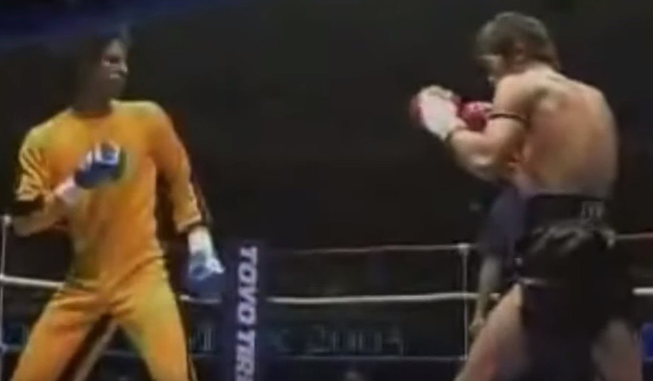 What happens when Bruce Lee jeet kune do disciple in jumpsuit meets ‘Muay Thai’ fighter in the ring?