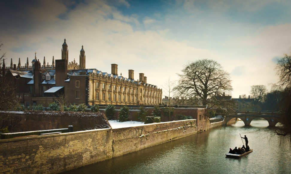 View from the Backs in Cambridge on a winter’s day. Photo: Getty Images