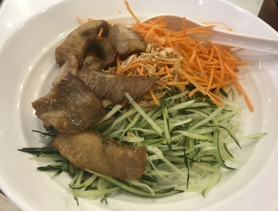 Lemongrass grilled pork with cold vermicelli at Pho 5 in Prince Edward. Photo: Fifi Tsui