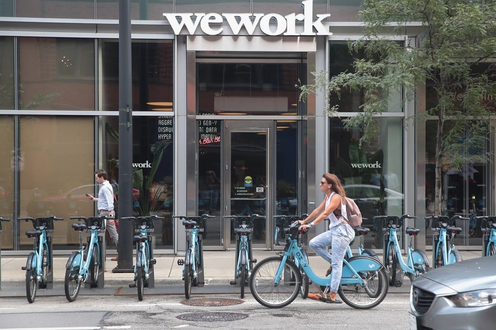 WeWork, a real estate firm that leases shared office space, has filed a financial prospectus with regulators to become a publicly traded company. Photo: Getty Images/AFP