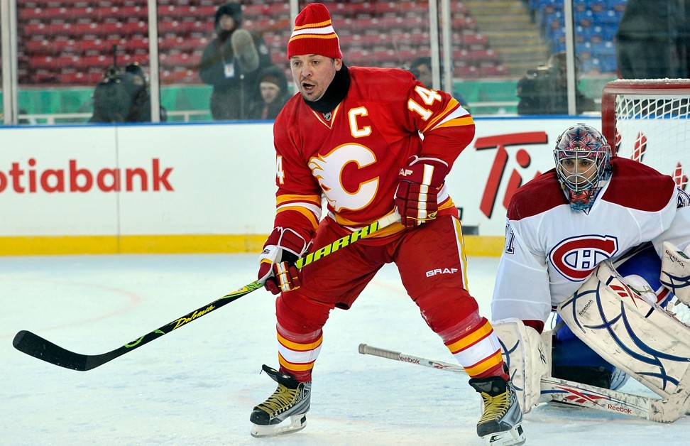 Theo Fleury is a Canadian ice hockey legend. Photo: AFP