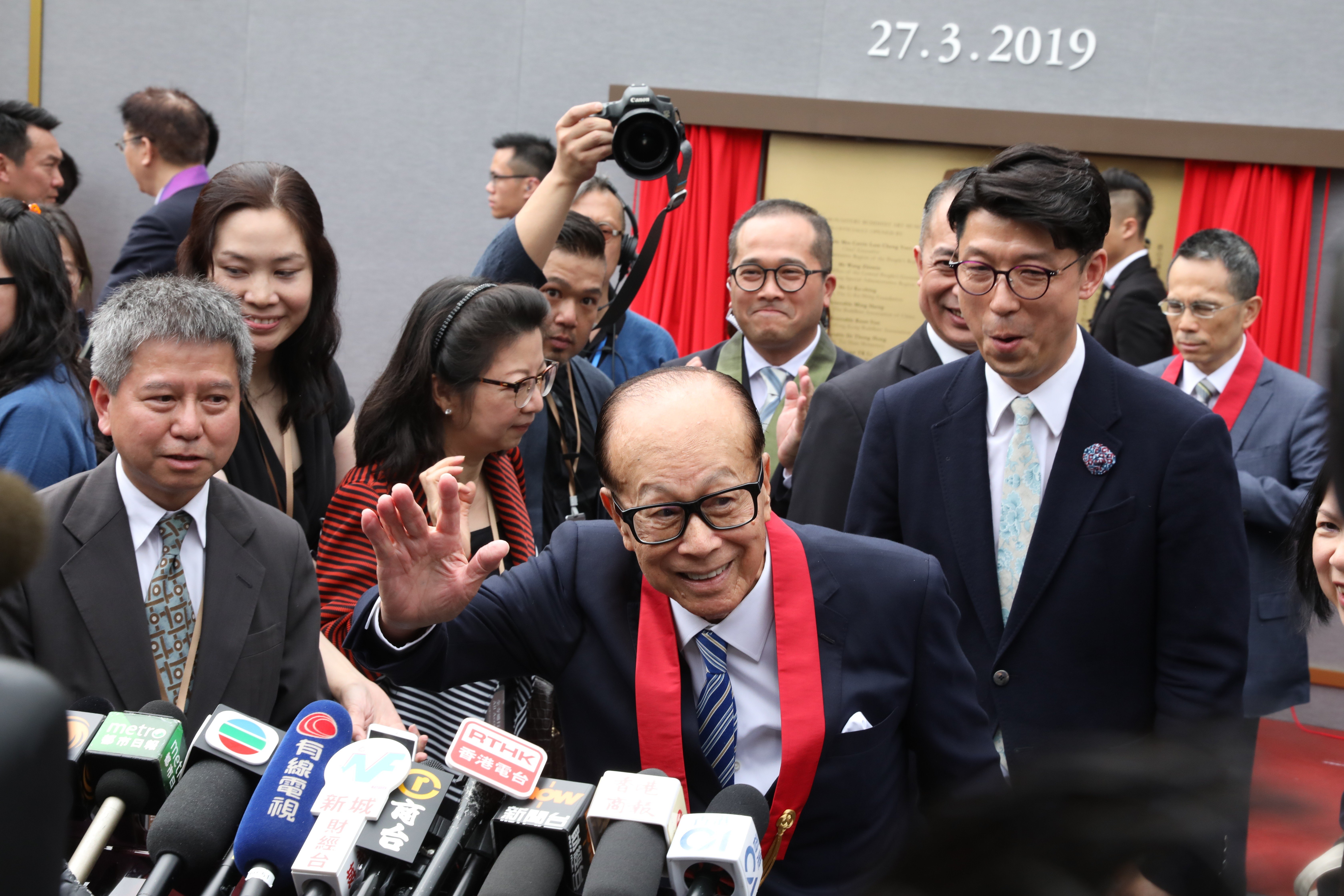 Li Ka-shing was quoted as saying that “the road to hell is often paved with good intentions”. Photo: Nora Tam