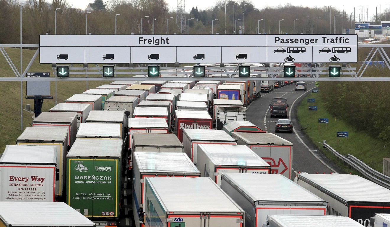 Up to 85 per cent of trucks using the main ports to continental Europe might not be ready for French customs. File photo: AP