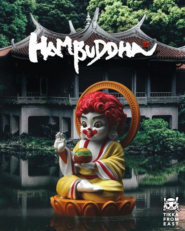 Remind you of someone? Hambuddha is a designer figurine made by Mighty Jaxx of Singapore that is aimed at the adult market. Photo: Mighty Jaxx