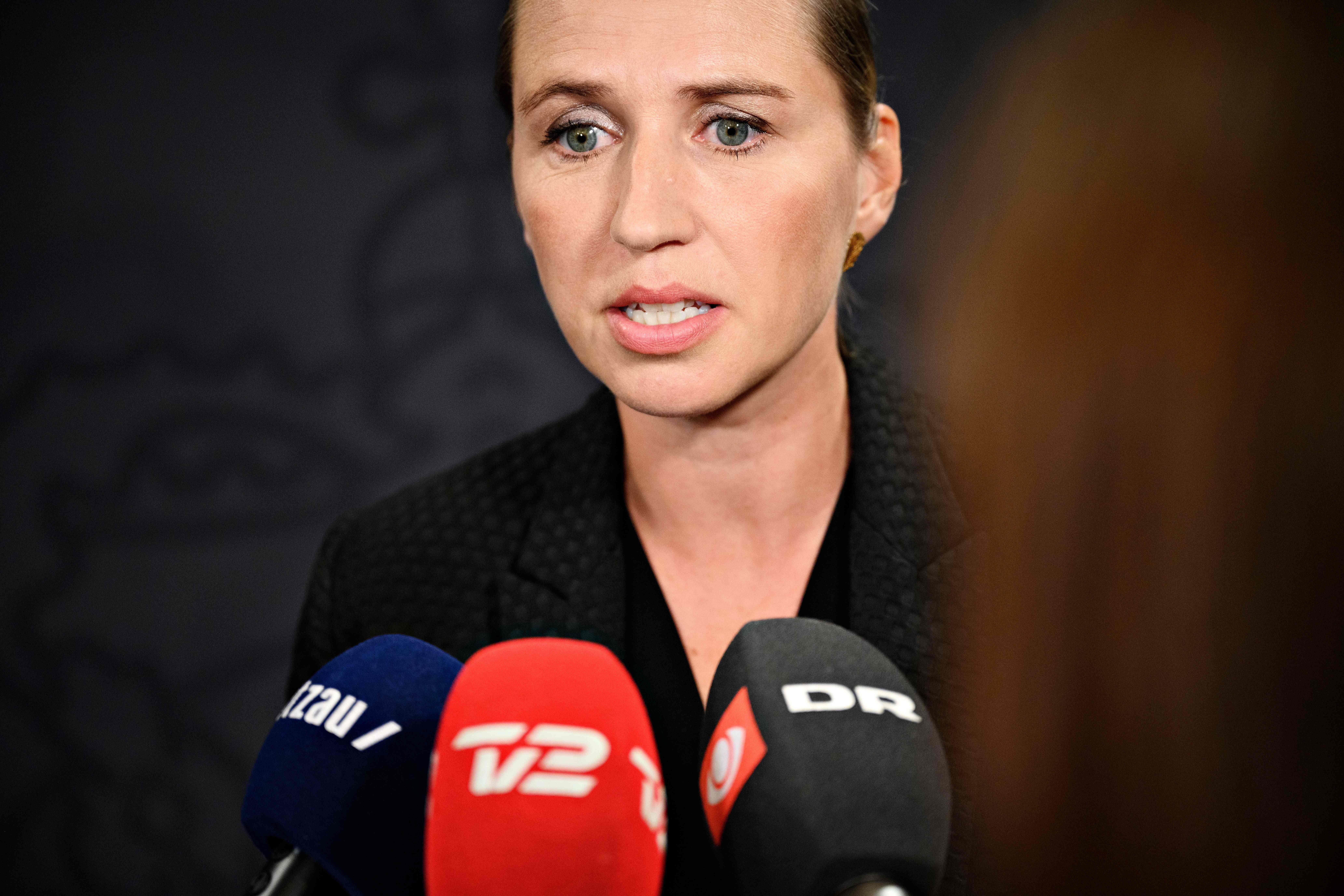 Danish Prime Minister Mette Frederiksen. Photo: AFP