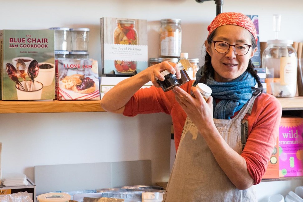 Mariko Grady sells handmade miso in San Francisco. Photo: Handout