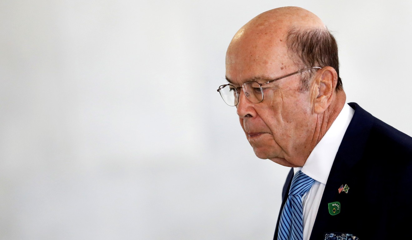 US Commerce Secretary Wilbur Ross said the 90-day extension to the Huawei ban reprieve was to give US companies more time to “wean themselves off”. Photo: Reuters