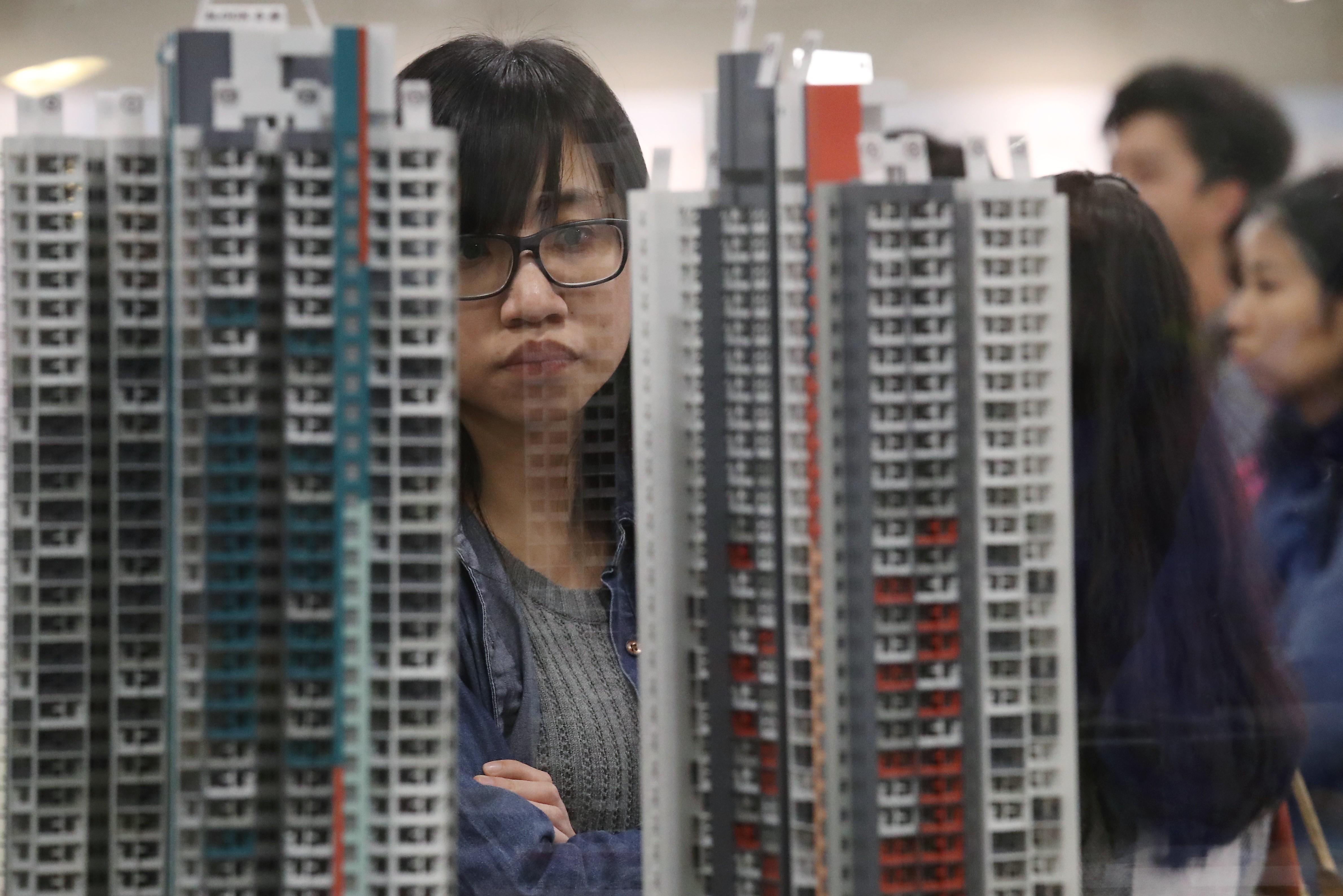 Home Ownership Scheme flats go on sale at the Housing Authority’s Customer Service Centre in Lok Fu in March 2017. Not enough subsidised flats are being built to cater to demand. Photo: Nora Tam
