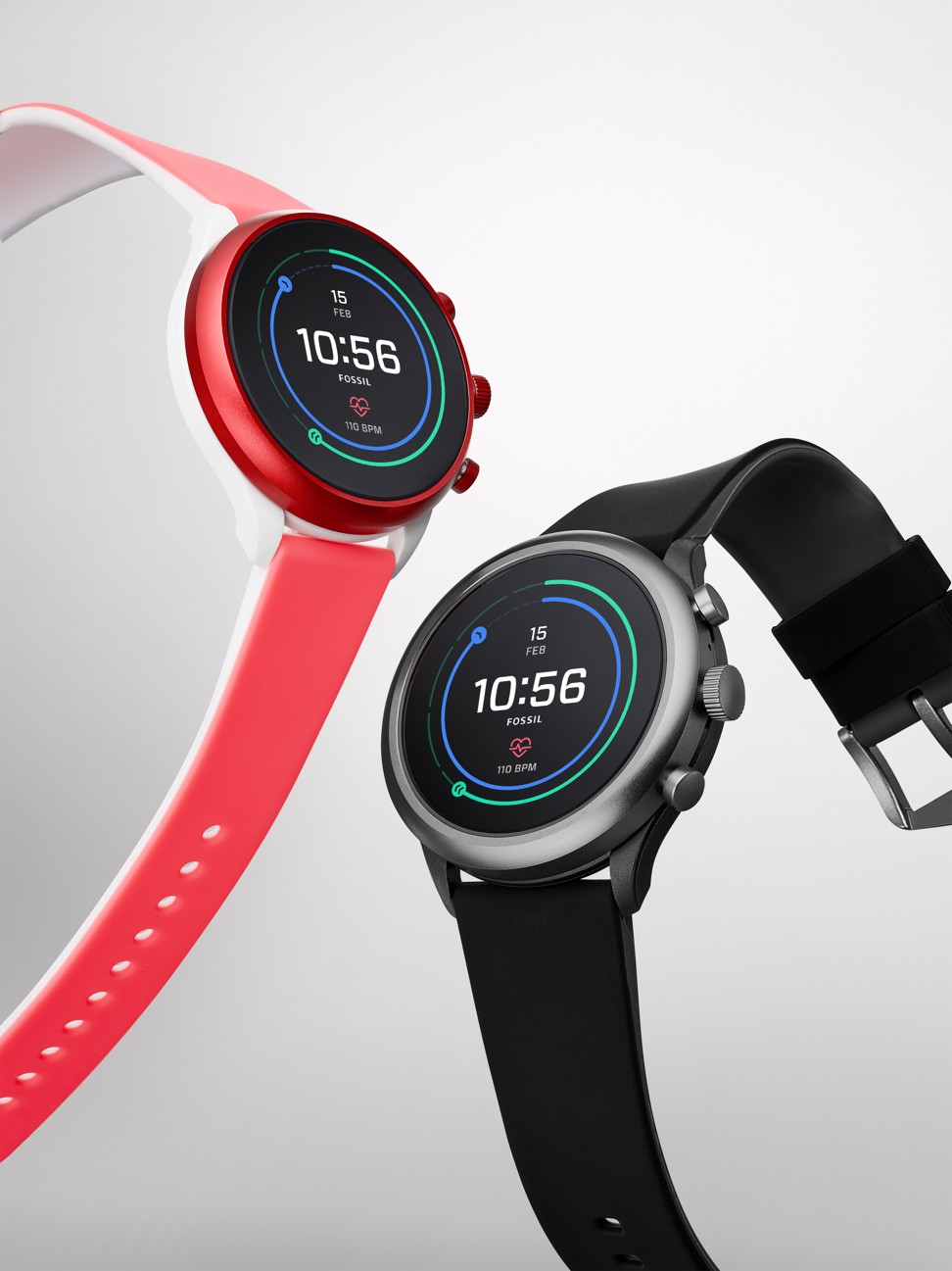 Smartwatches from Fossil’s affordable Sport collection.