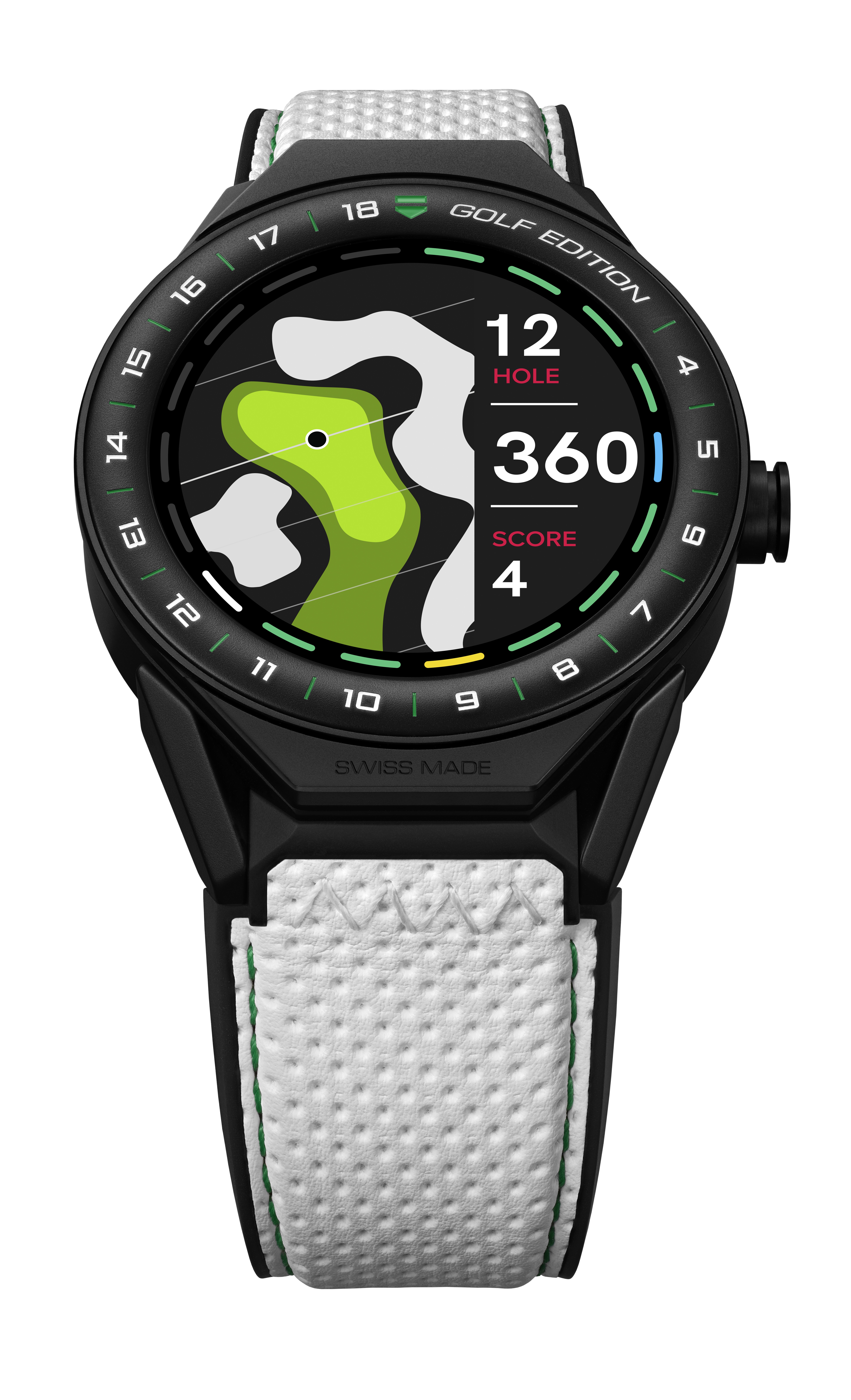 The Tag Heuer Connected Modular 45 “Golf Edition ”.