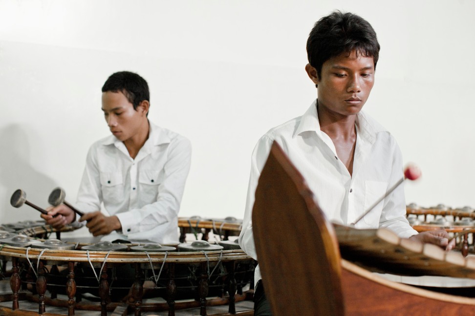A pinpeat music class held by CLA. Photo: Alamy