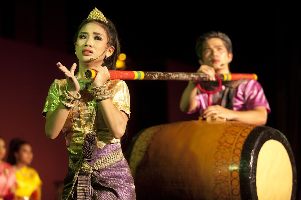 CLA performers during a performance of Mak Theung.