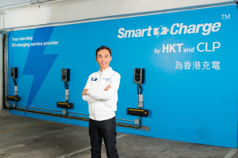 Ringo Ng, Managing Director of HKT’s Consumer Group and Smart Charge, a joint venture formed by HKT and CLP.