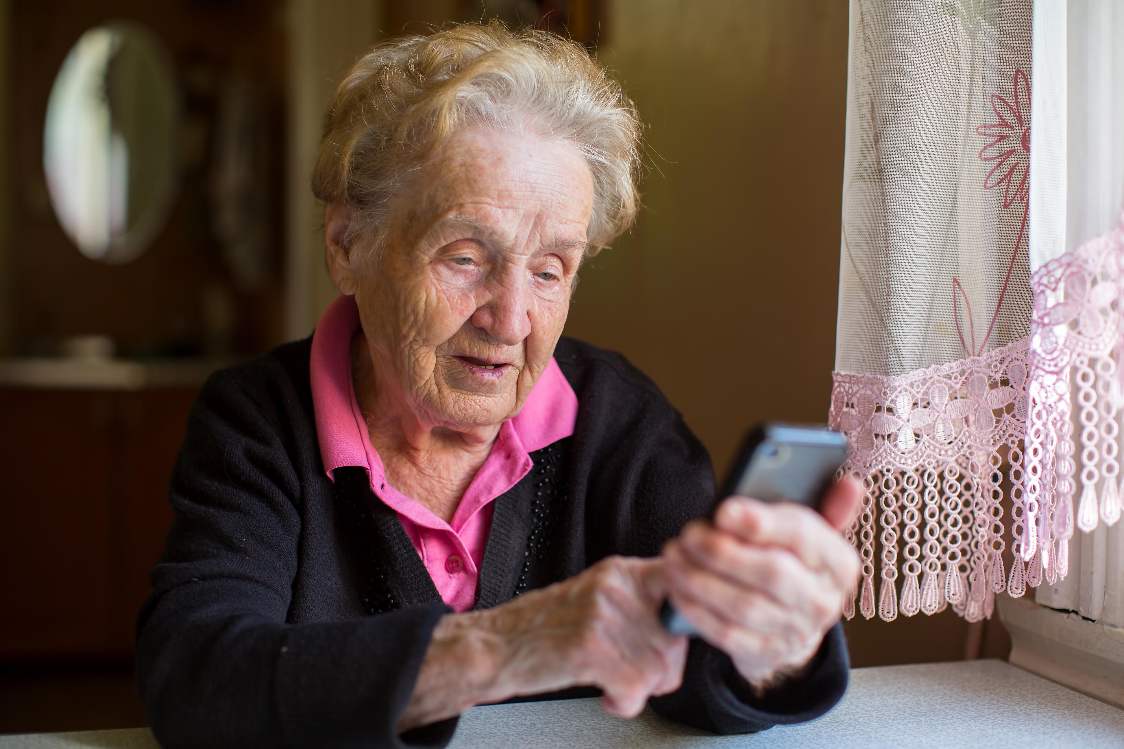 Five gadgets to make life easier for the elderly, from phones with big buttons to a hip protector. Photo: Alamy