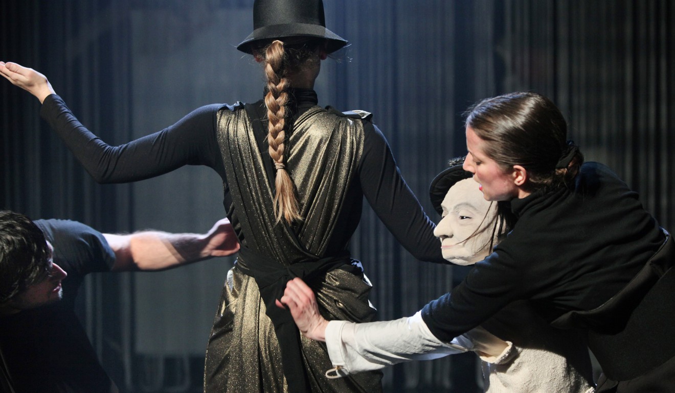The production of Coco Chanel, which uses hyperrealistic puppets, is performed by Norway’s Jo Stromgren Kompani and Ulrike Quade Company from The Netherlands. Photo: Sanne Peper