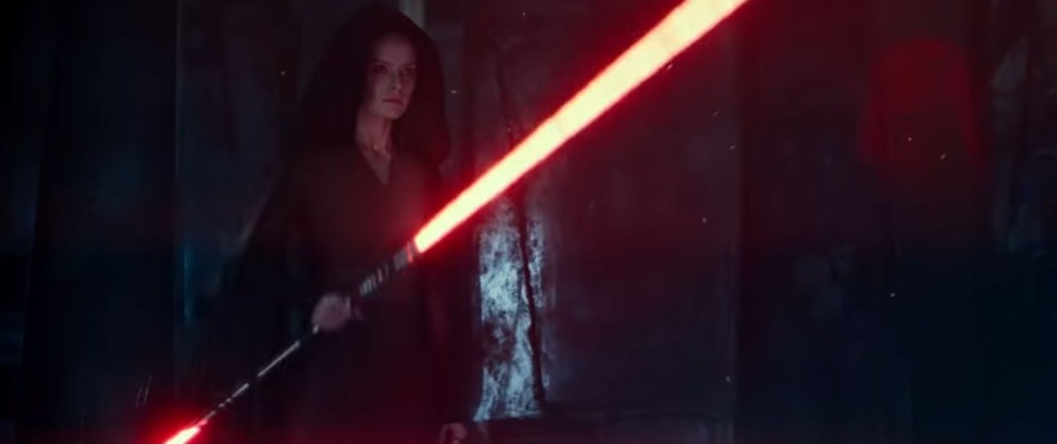 The teaser sparks the question: is this vision of ‘dark side’ Rey a bit of misdirection? Photo: Disney