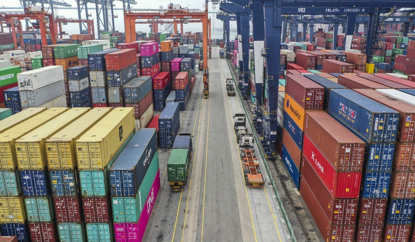 Hong Kong’s exports have dropped off markedly on last year’s figures. Photo: Roy Issa