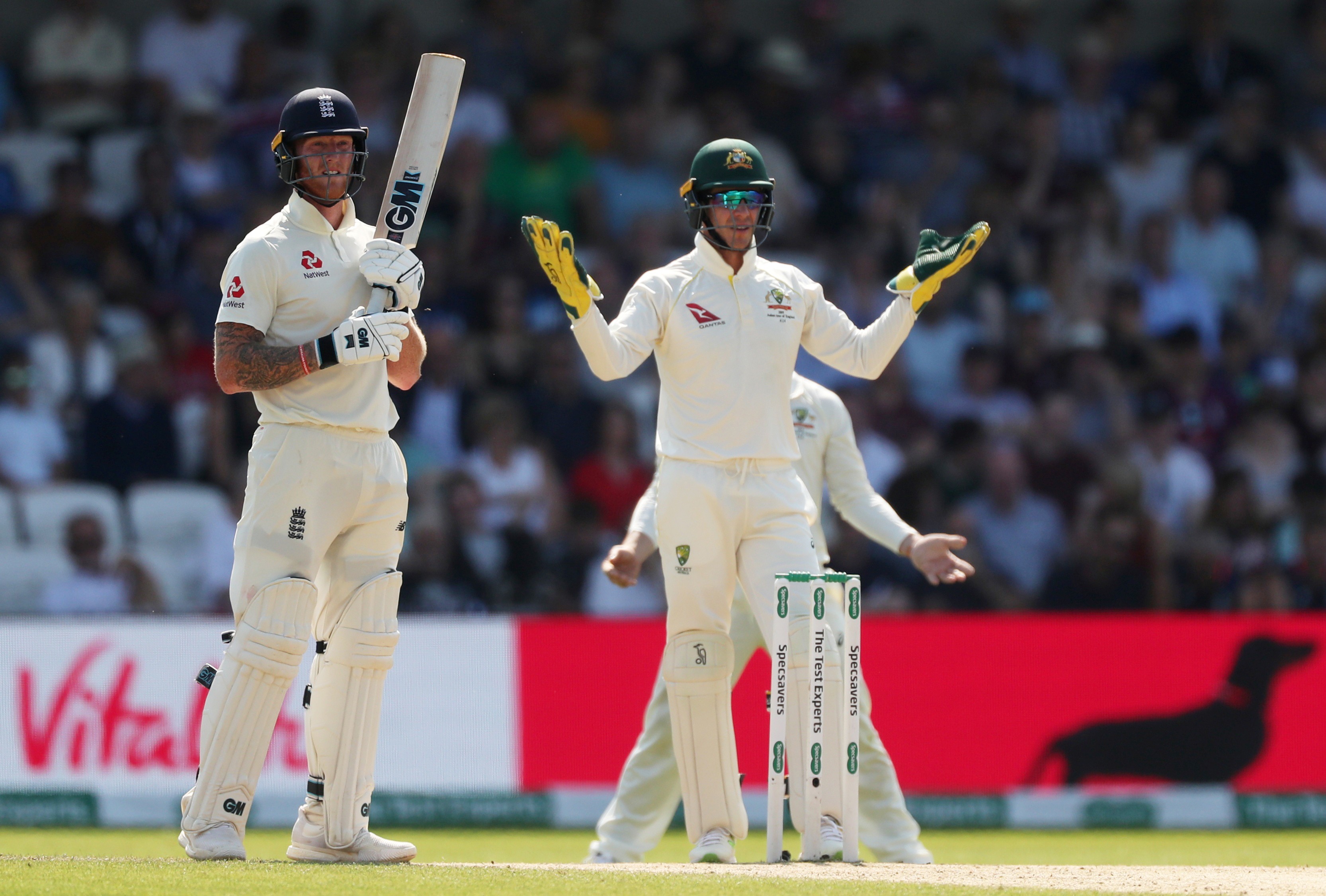Australia captain Tim Paine has admitted that his side made too many mistakes in the final hour of the third test at Headingley. Photo: Reuters