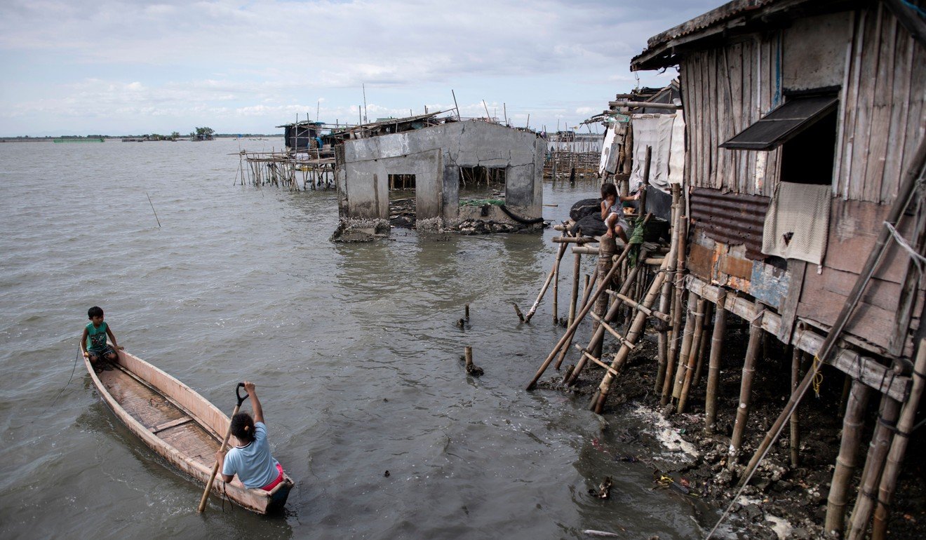 Philippine Coastal Towns Face Disaster As Ground Sinks While Sea Levels ...