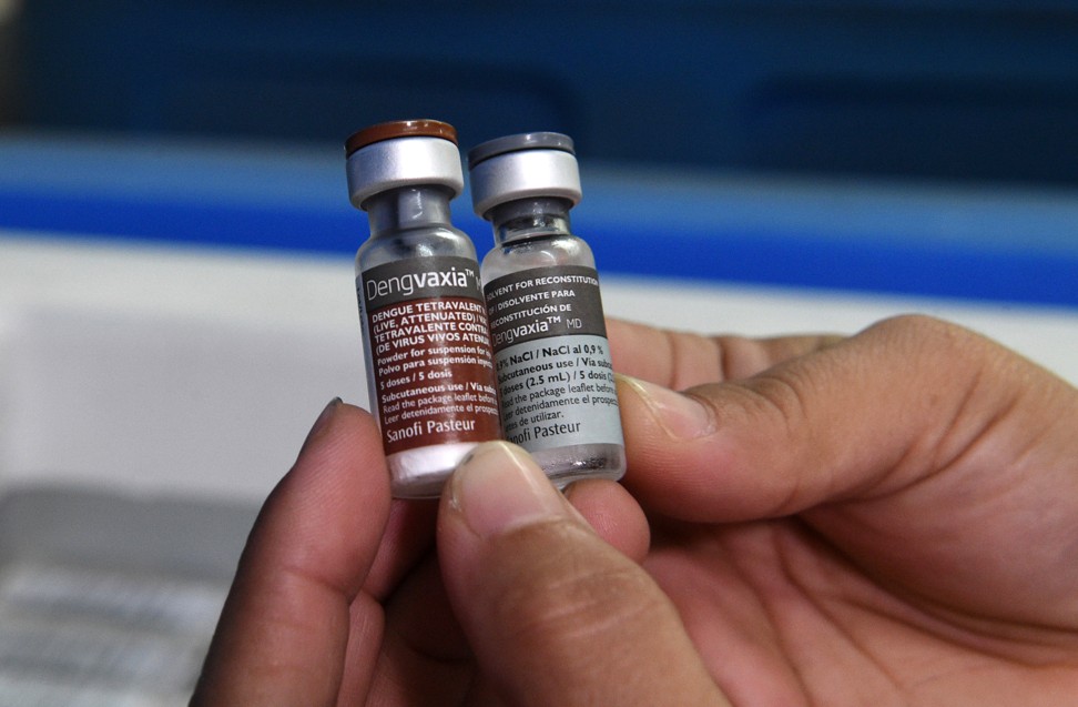 Sanofi’s controversial Dengvaxia vaccine. Photo: AFP