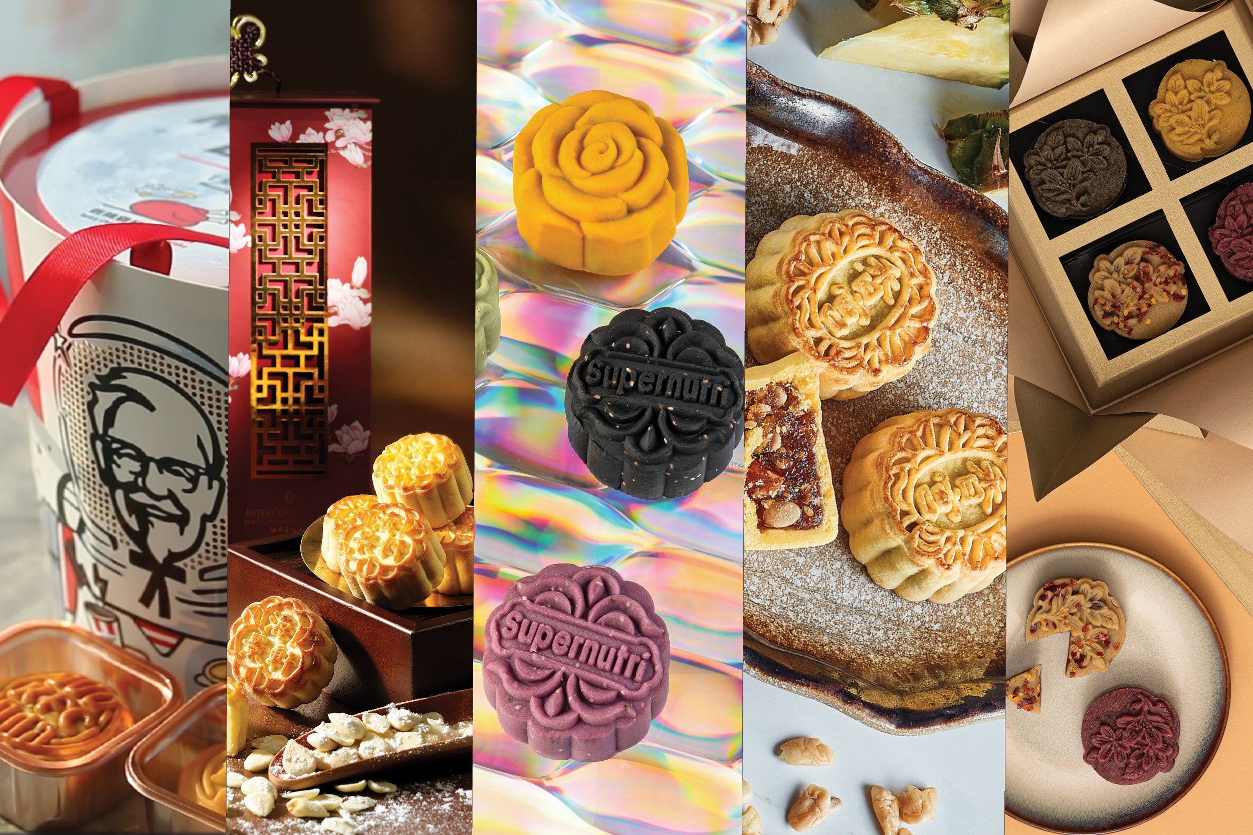 Avoid the traditional (read: boring) flavours like egg custard and try one of these unique mooncakes now available in Hong Kong.