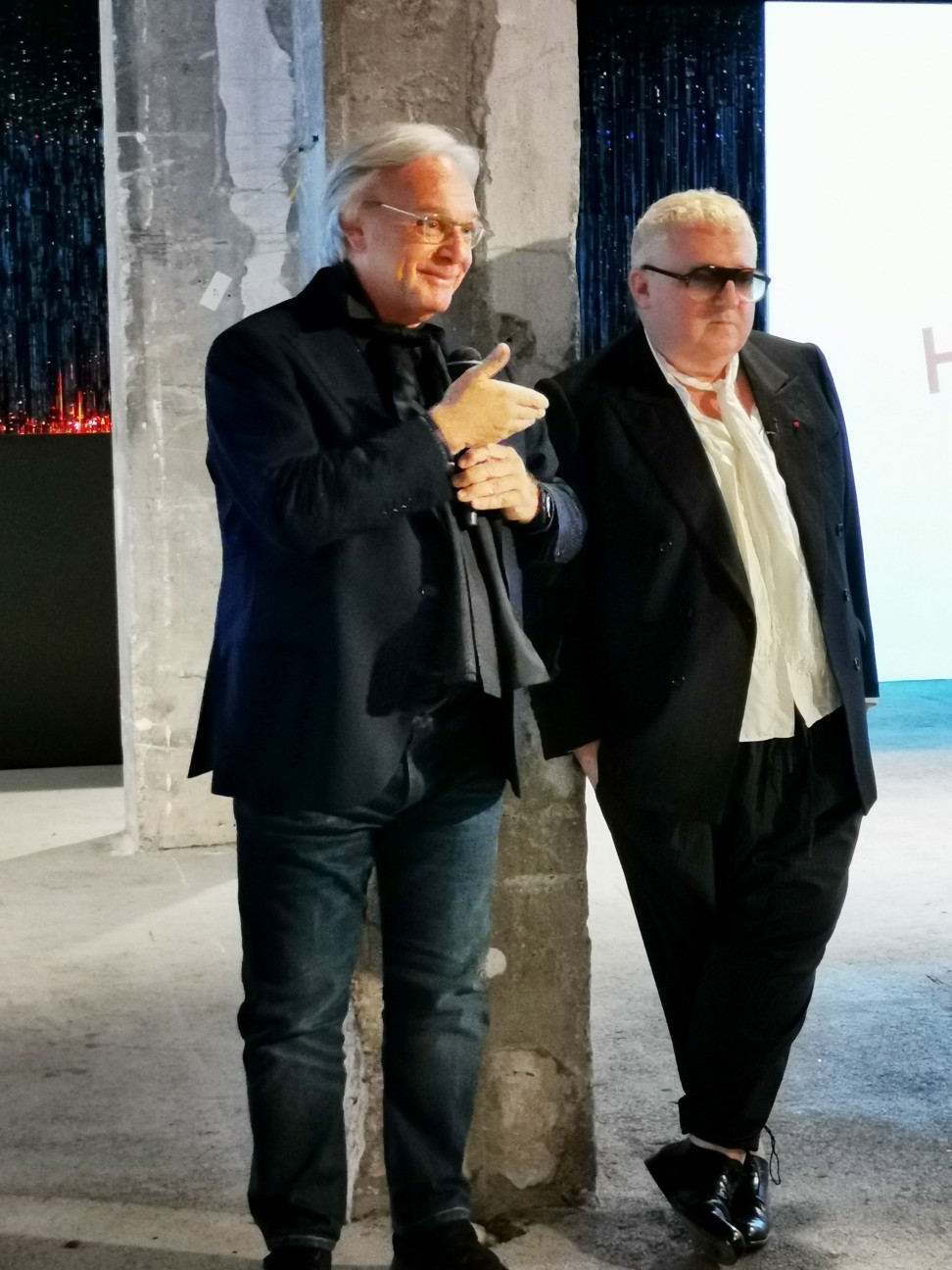 Tod’s CEO Diego Della Valle with Elbaz