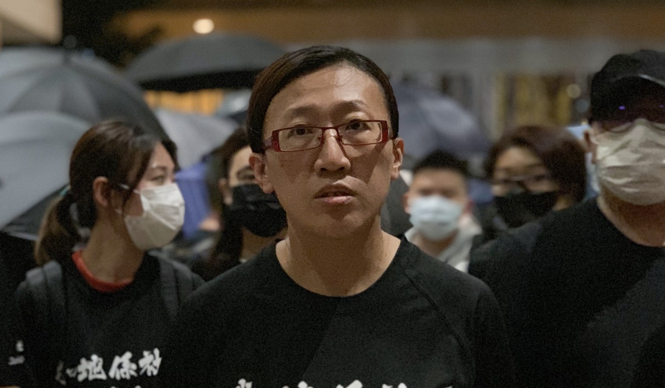 Social worker Chen Hung-sau, 42, was accused of taking part in a riot in Wan Chai on August 31. Photo: Jasmine Siu