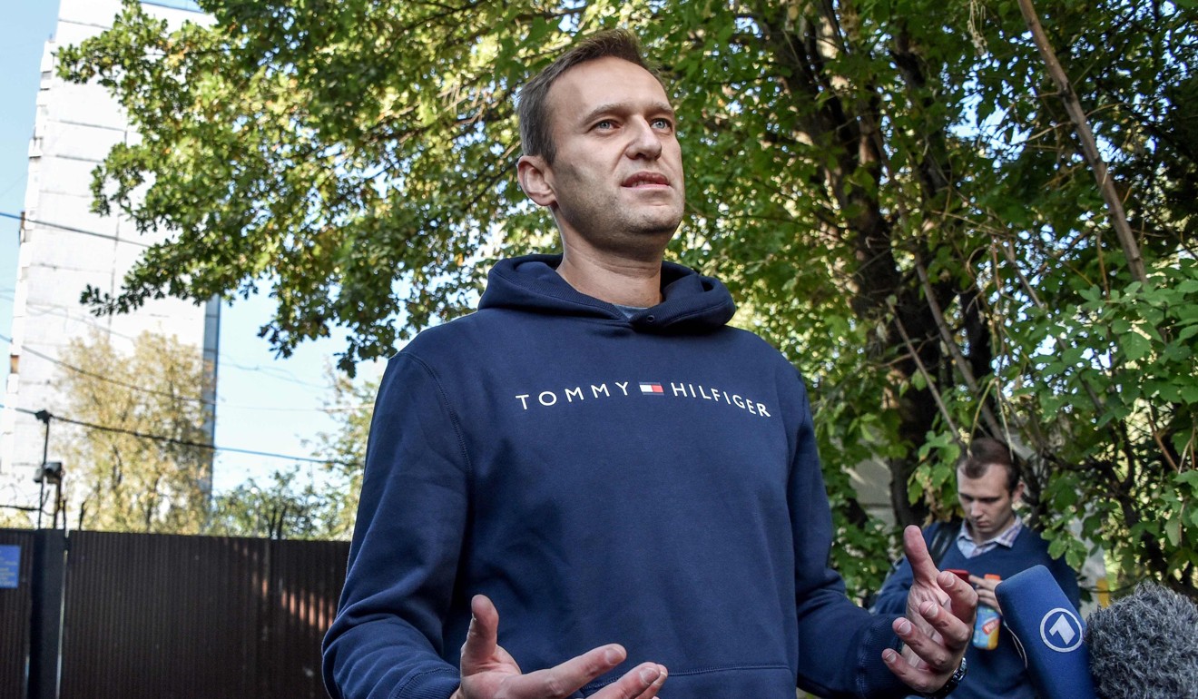 Russian opposition leader Alexei Navalny. Photo: AFP