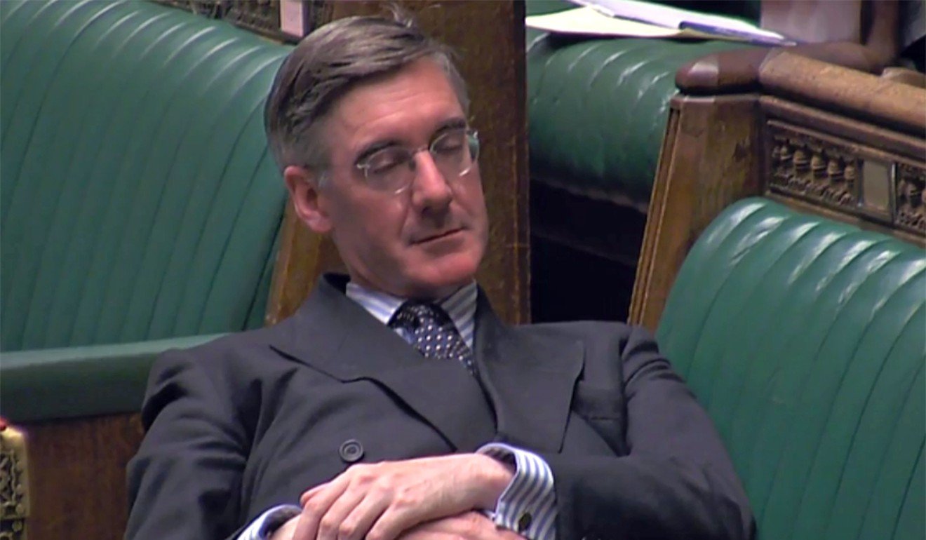 UK Commons Leader Jacob Rees-Mogg Slammed For Slouching During Brexit ...