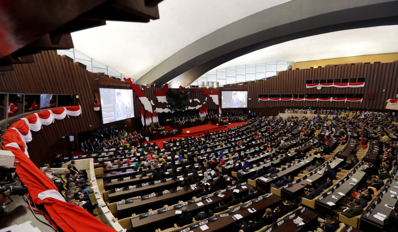 The Indonesian parliament. Photo: Reuters