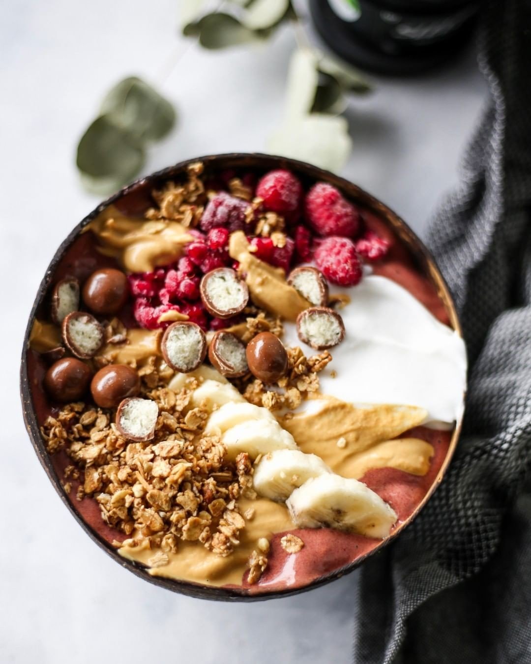 Bite Society’s plant-based chocolate balls – added to a muesli to create a decadent dessert – are among the products using plant-based milk, which is tipped to enjoy huge growth in future.