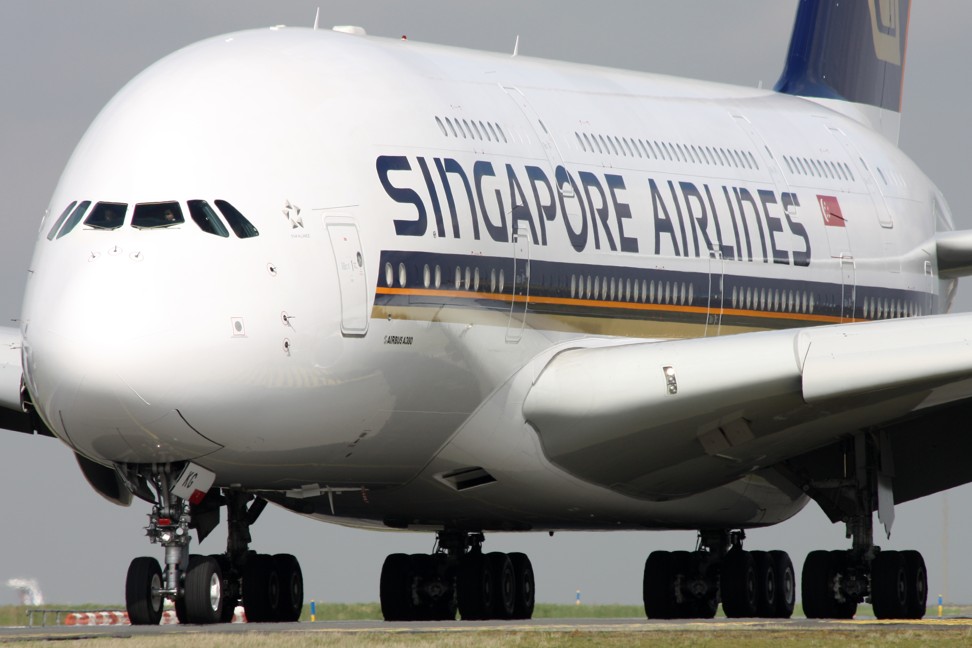 Singapore Airlines Airbus A380-841.