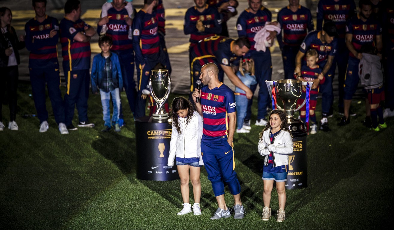 Javier Mascherano left Anfield and went on to achieve great things at Barcelona. Photo: Alamy