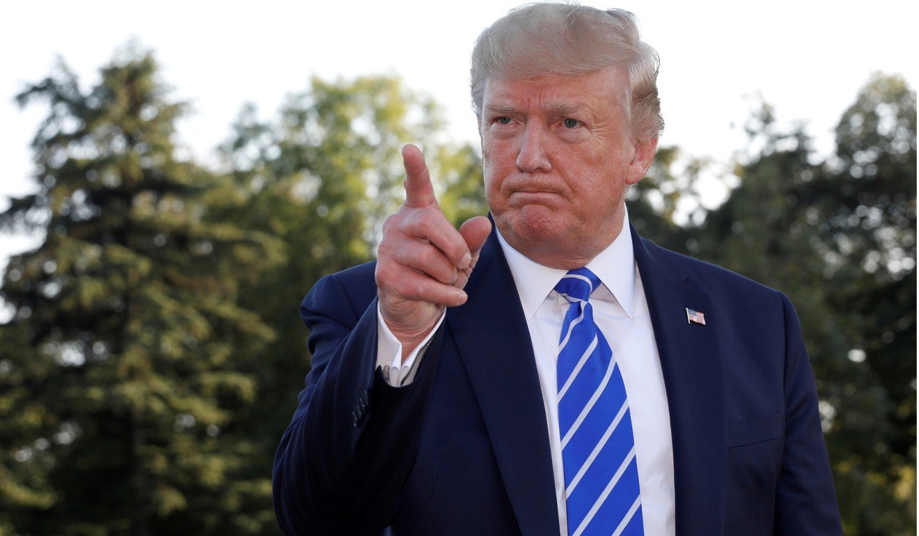 US President Donald Trump, who many Chinese believe is trying to contain China’s rise. Photo: Reuters