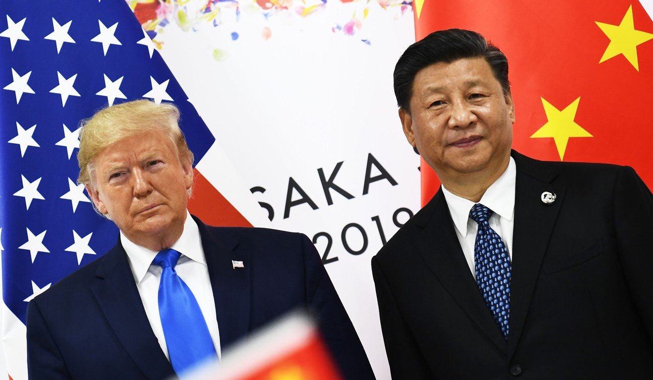 Chinese President Xi Jinping and US President Donald Trump attend their bilateral meeting on the sidelines of the G20 Summit in Osaka, Japan, in June. Photo: AFP