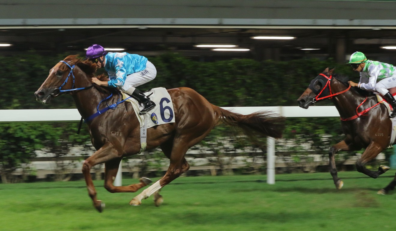Yee Cheong Baby puts paid to his rivals at Happy Valley.