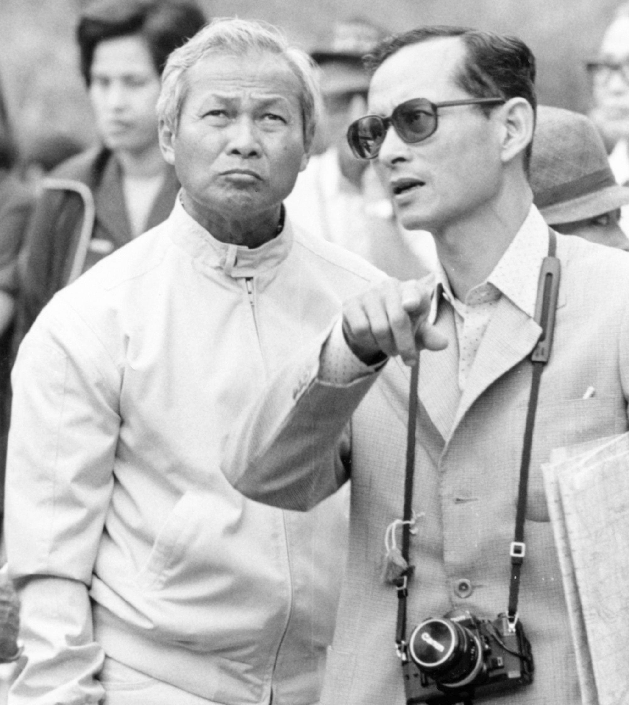 Prime Minister Prem Tinsulanonda and Thailand's King Bhumibol in 1981. Photo: AP