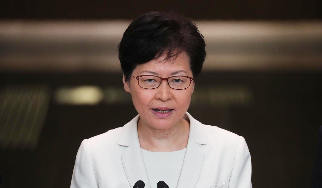 Hong Kong Chief Executive Carrie Lam announced the full withdrawal of the bill on Wednesday. Photo: Sam Tsang