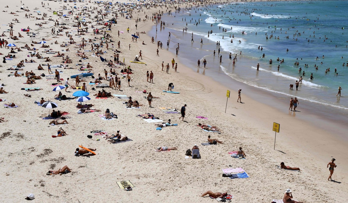 Sydney's Bondi Beach. Photo: AFP