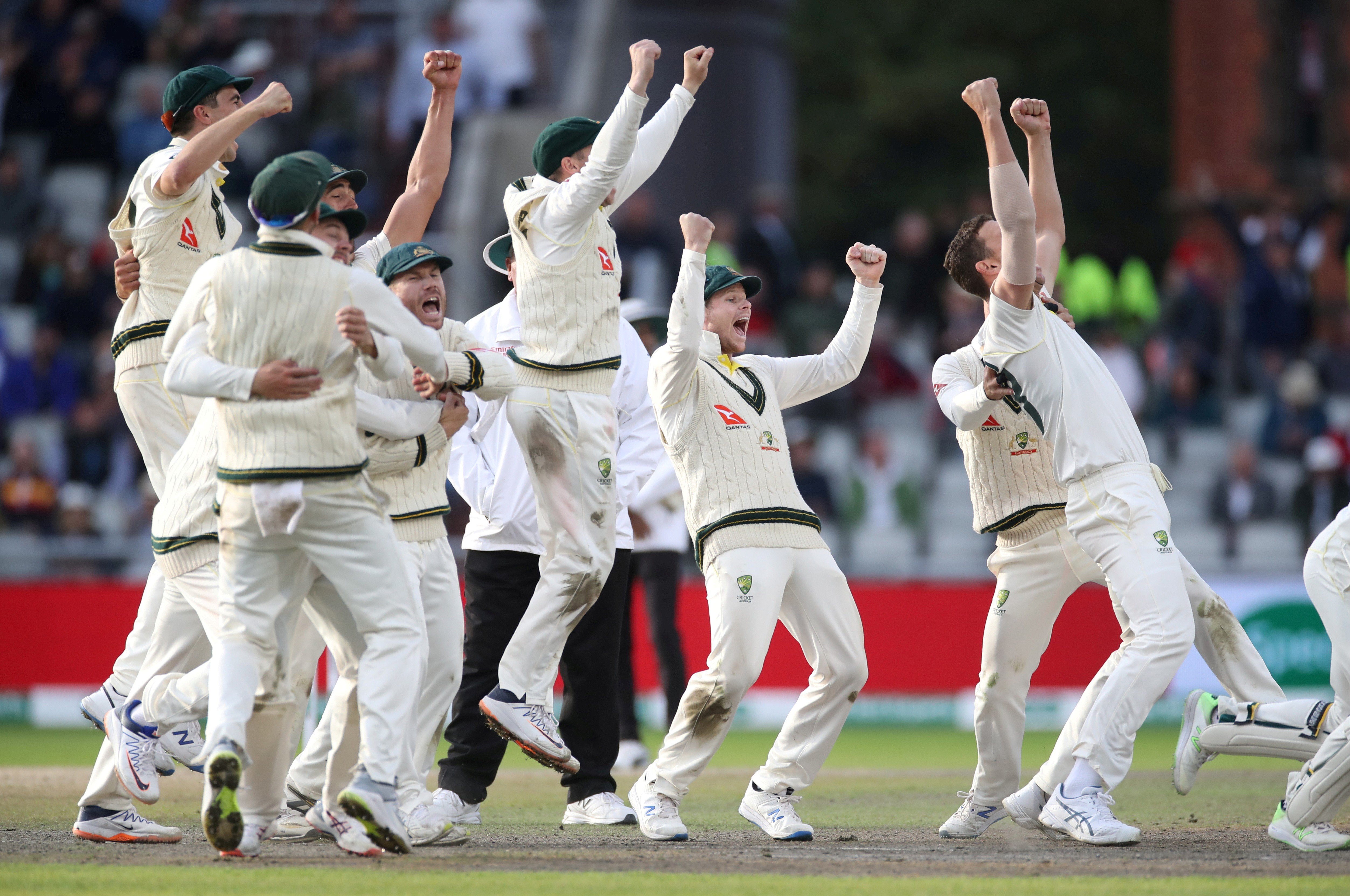 Australia retained the Ashes with victory in the fourth test at Old Trafford on Sunday. Photo: Reuters
