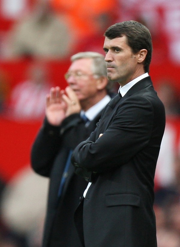 Roy Keane and former manager Alex Ferguson clashed spectacularly at the end of Keane’s Manchester United career. People who know the pair say they are very alike. Photo: AP