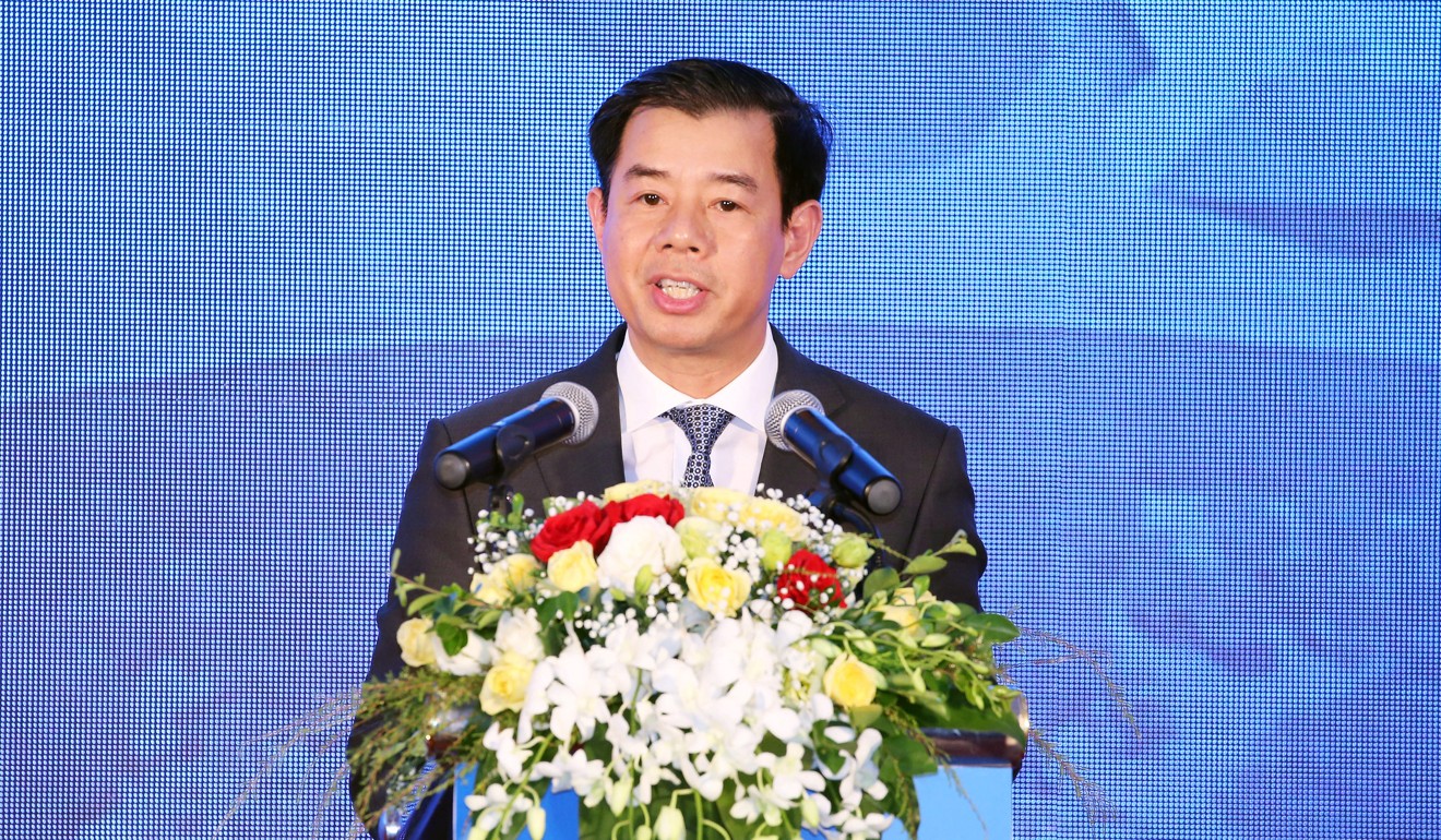 Vingroup Vice-President and General Director Nguyen Viet Quang. Photo: EPA