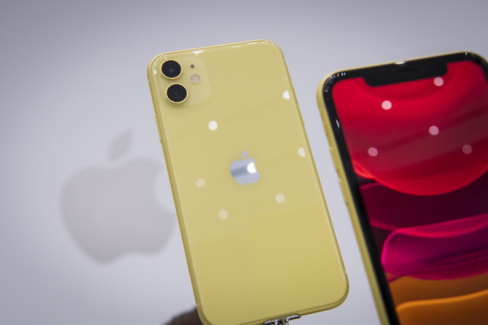 The Apple iPhone 11 was unveiled at Cupertino, California, US, and includes camera enhancements and improved battery life. Photo: Bloomberg