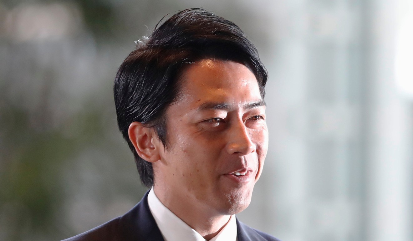 Japan’s new Environment Minister Shinjiro Koizumi. Photo: Reuters