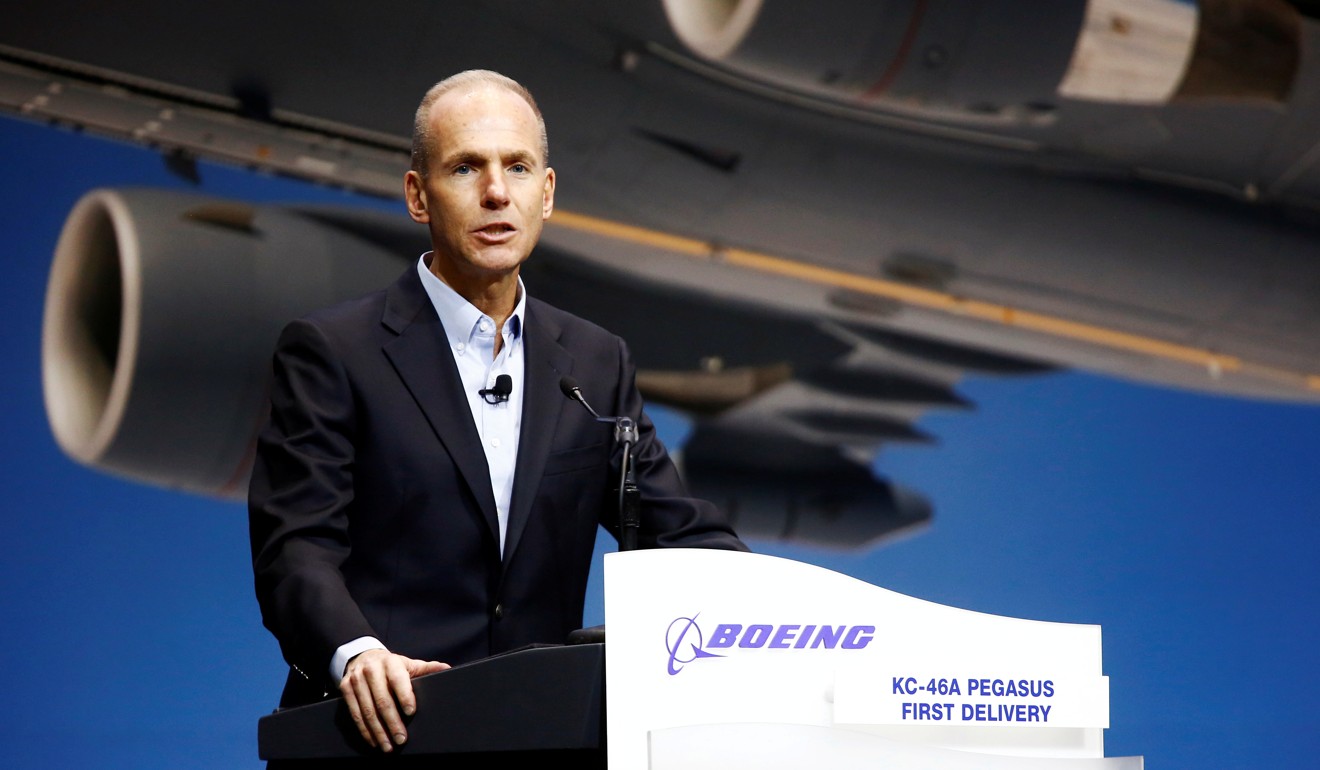Boeing Chairman, President and CEO Dennis Muilenburg. Photo: Reuters