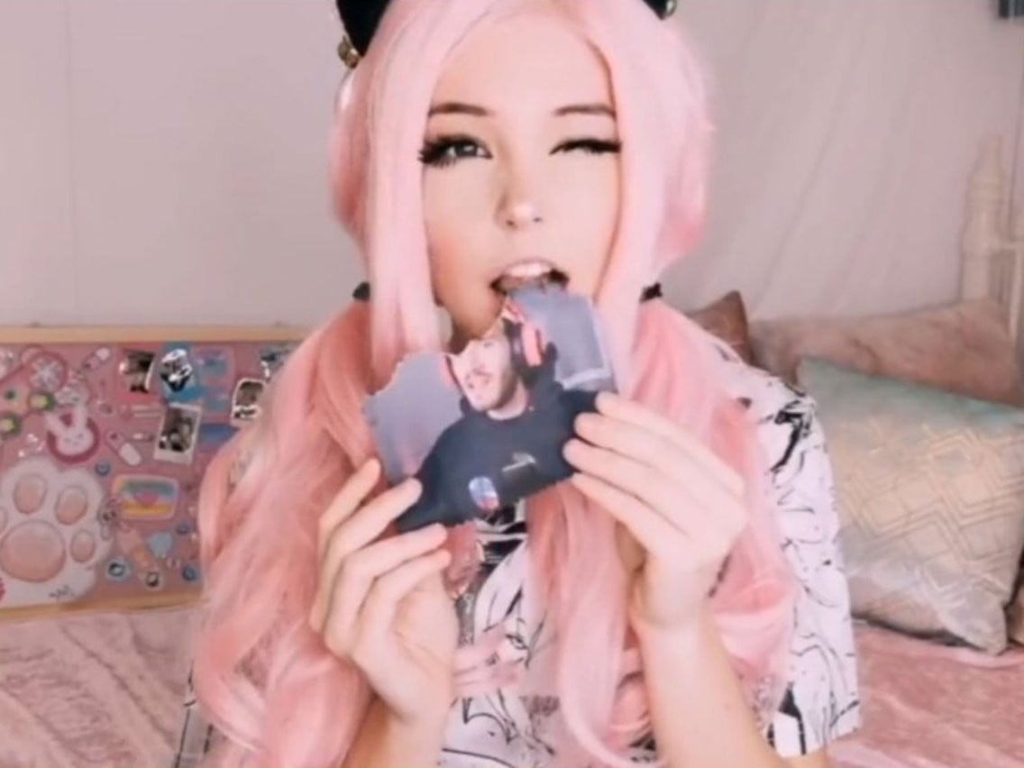 Earliest known IG photo, Belle Delphine