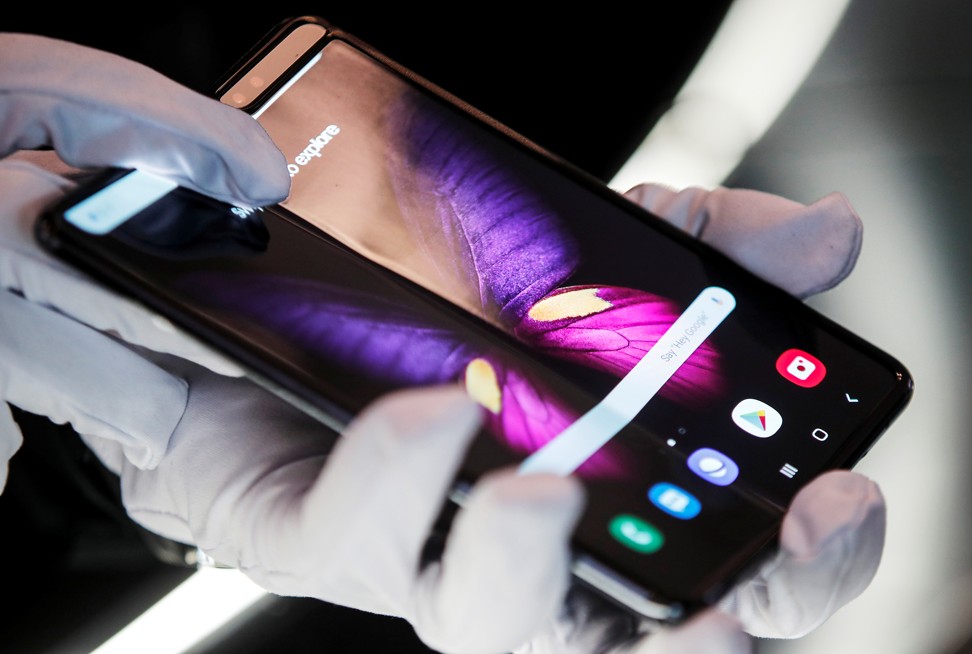 Samsung used IFA to relaunch its Galaxy Fold smartphone. Photo: Reuters