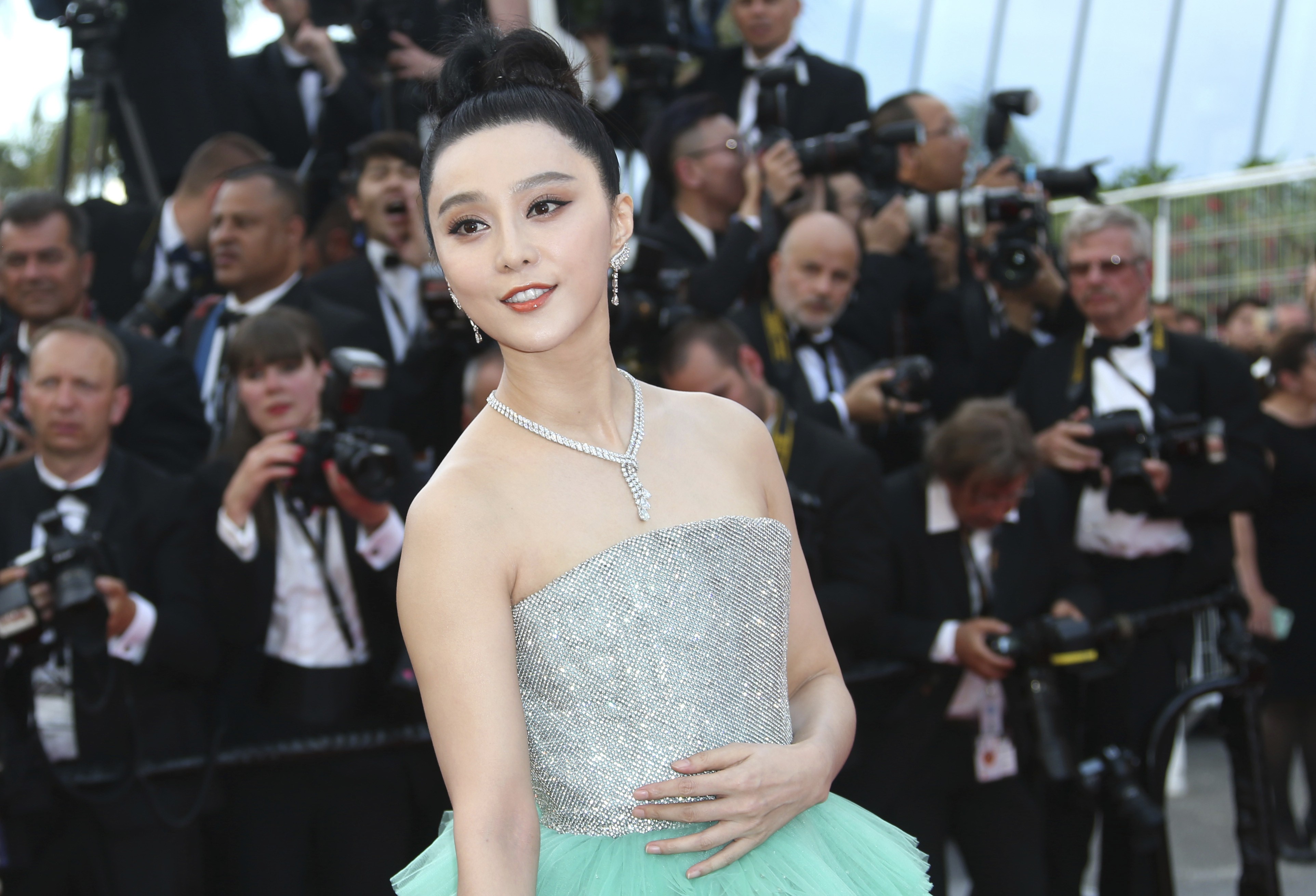 Chinese actress Fan Bingbing arrives for the opening ceremony of the 2018 Cannes Film Festival in southern France. One of China’s highest paid celebrities, Fan’s involvement in a massive tax-evasion scandal subsequently tainted her image. Photo: AP