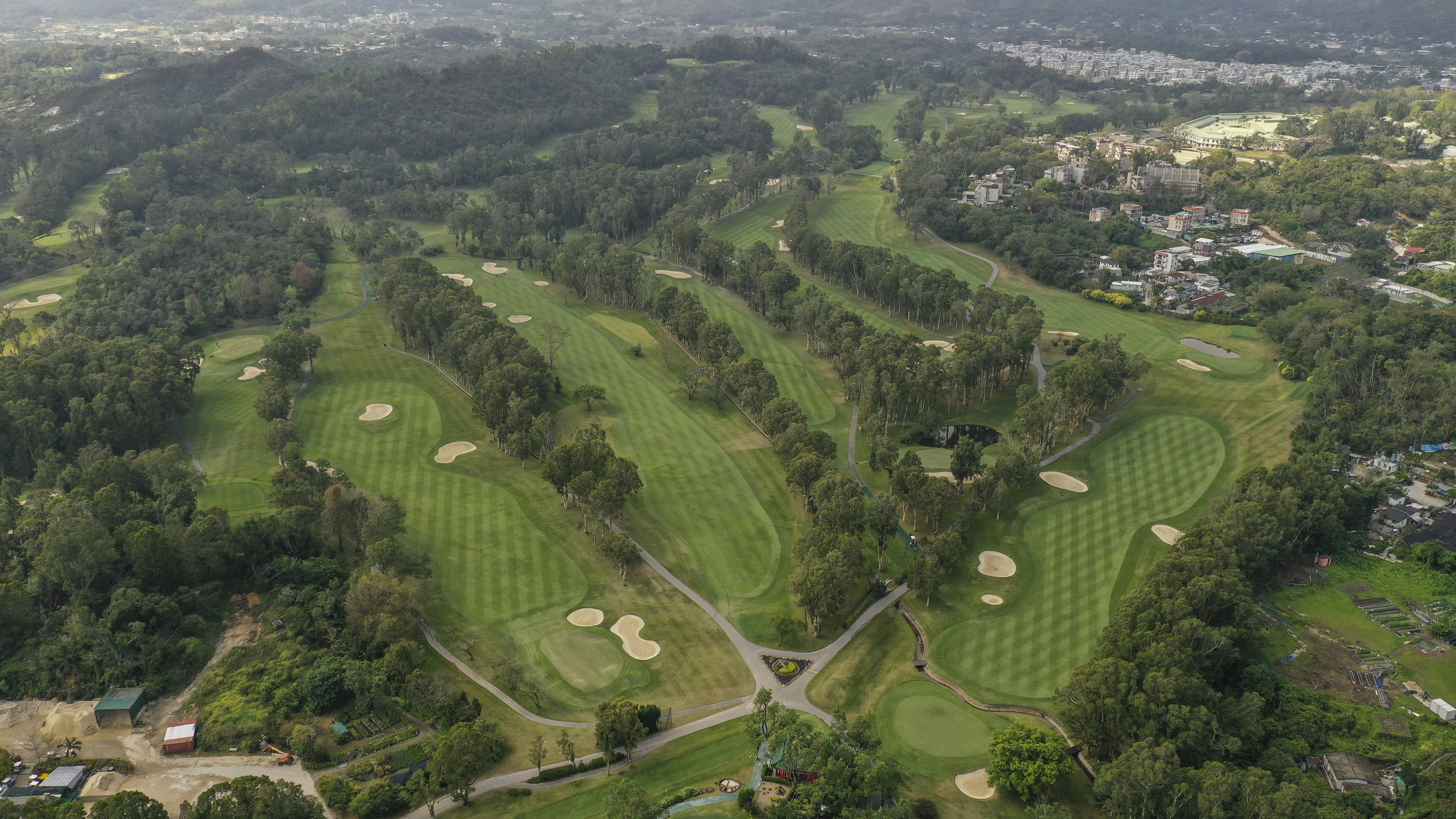 Hong Kong Golf Club in Fanling. A land supply task force said taking one-fifth of the 172-hectare course would help ease the city's housing crisis. Photo: Winson Wong