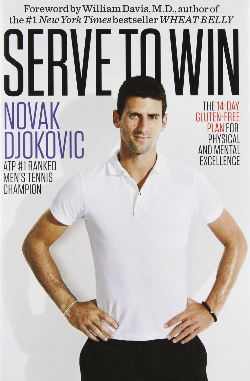 Cuốn sách năm 2013 của Novak Djokovic, Phục vụ để giành chiến thắng: Kế hoạch 14 ngày không có gluten cho sự xuất sắc về thể chất và tinh thần. Ảnh: Amazon